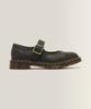 DR.MARTENS Mary Jane Flower Shoes - Black Crazy Horse / 42391001