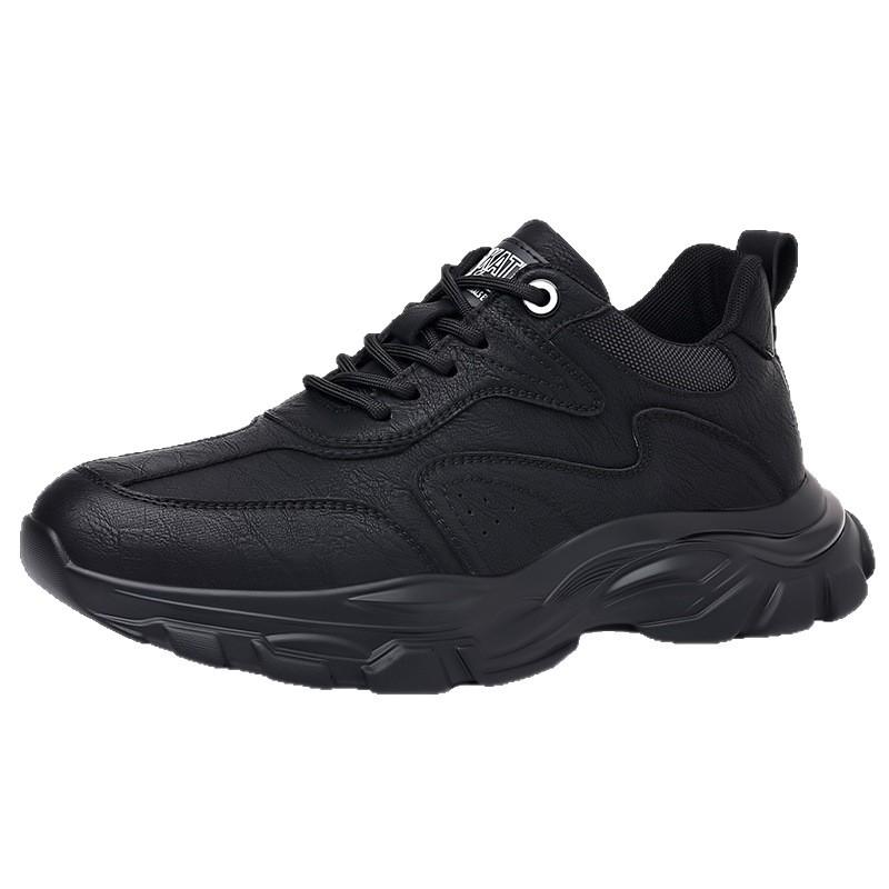 2025 Spring New Men's Shoes Teen Casual Men's Leather Shoes Running Versatile Sports Shoes