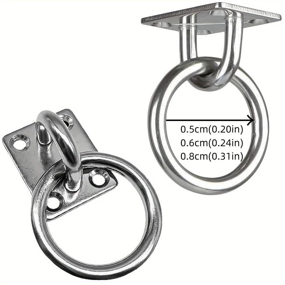 Wall Mounted Eye Hooks Anti-Corrosion Garden Shed Hooks Hardware Marine Hardware  Garden Shed