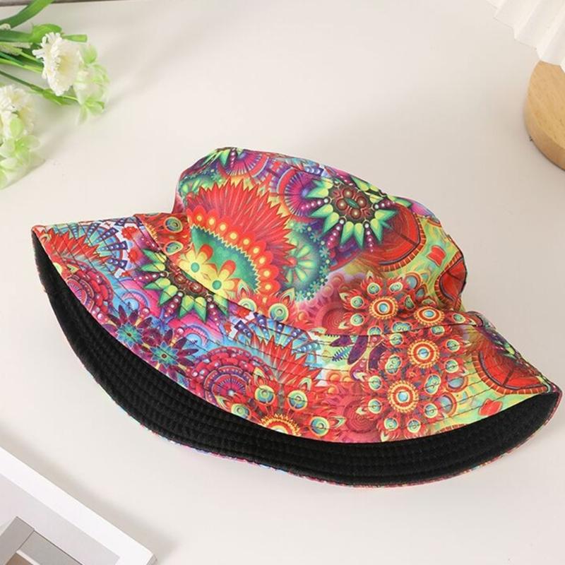 Fashionable Dolphin Design Bucket Hat Sun Sun Hat For Women Soft Cotton Perfect For Beach Hiking And Daily Use