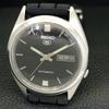 Seiko 5 AUTOMATIC JAPAN MENS 7009A VINTAGE BLACK COLOR DIAL WATCH A702342-5 R124-a702342