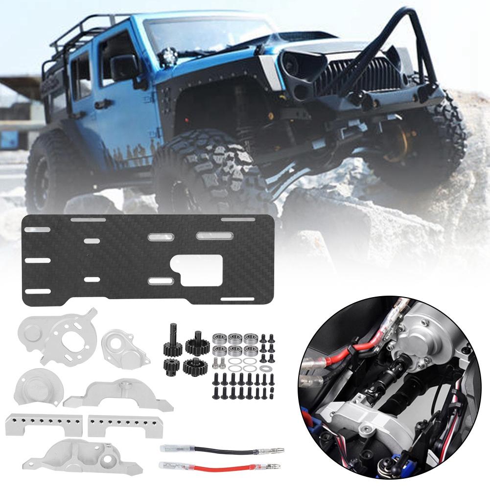 RC Car Front Motor Gearbox Kit Fit for TRX4 G2 RC Car