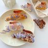 Acrylic Oyster Shark Clip Bead Squid Hair Claw Headdress Acetic Acid Hair Claw Holiday