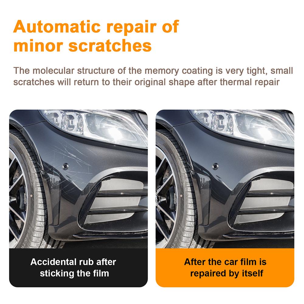 TPU Invisible Car Bumper Paint Protection Film Clear Bra PPF Decal Kit for Mercedes BENZ C-CLASS C205 AMG C43 COUPE 2019-2025