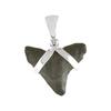 Starborn Mako-Haitzahn Fossil Anhänger Sterling Silber 925 Größe S