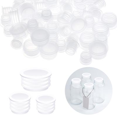 120 Pieces Salt And Pepper Shaker Stoppers 3/4 Inch, 1/2 Inch, And 3/5 Inch Plas