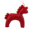 Scented Candle 80percent  Paraffin Wax 20percent  Soy Wax Red Horse Shape Aromatherapy Candle for Home Ornament Present