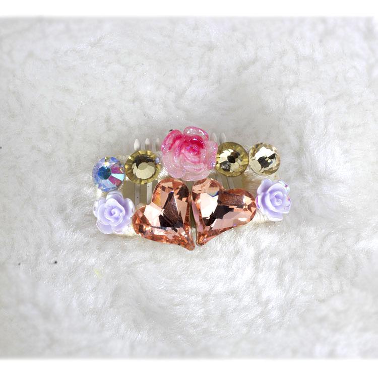 Rhinestone Pet Hair Clips for Dogs: Ideal for Yorkshire, Maltese & Shih Tzu