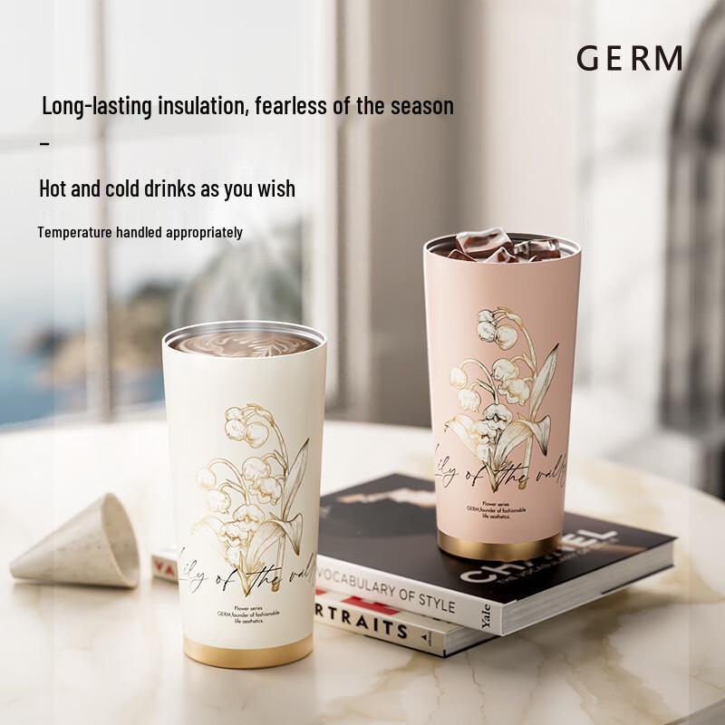 GERM Maiglöckchen Funkelnder Isolierbecher