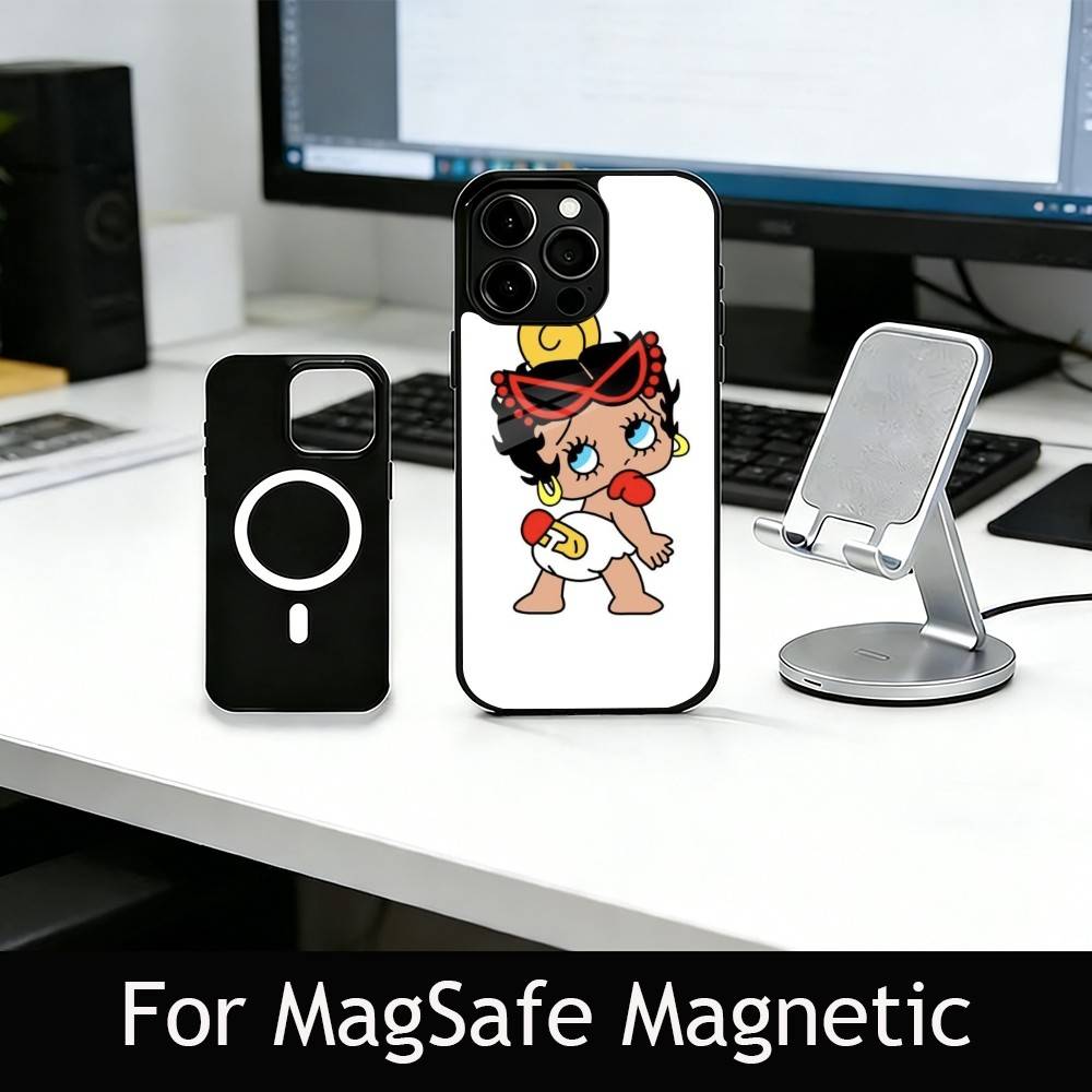 C-cute H-Hysteric M-Min Phone Case For iPhone17,16,15,14,13,12,11 Plus,Pro Magnetic with Magsafe Wireless Charging