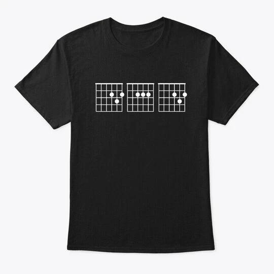 

Guitar Chord Dad T shirt Made in the USA Size S to 5XL S