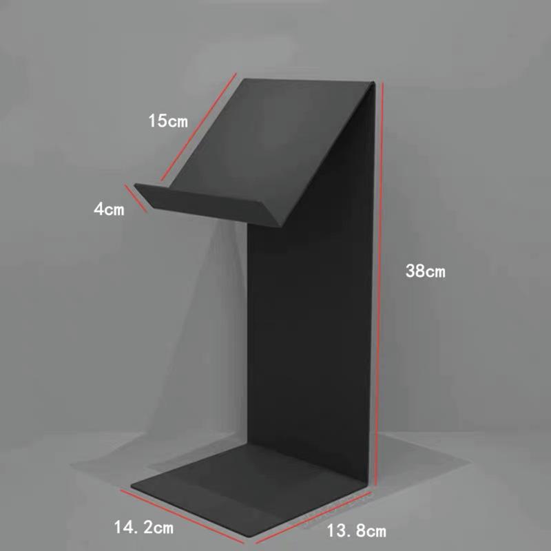 Acrylic Bookends and Stand for Books, Booklets, Records, and Displays