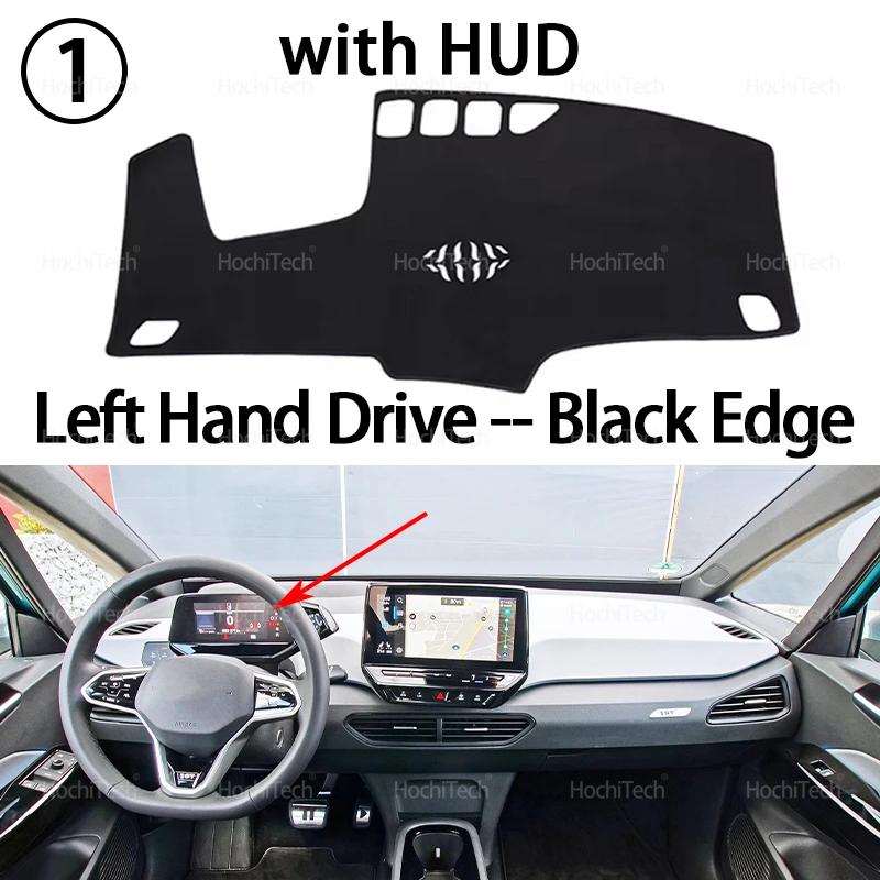 Armaturenbrett Abdeckung Pad Auto Liner Anti-UV Matte Sonnenschutz Dashmat Teppich Dash für Volkswagen VW ID.3 ID3 2019 2020 2021 2022 2023