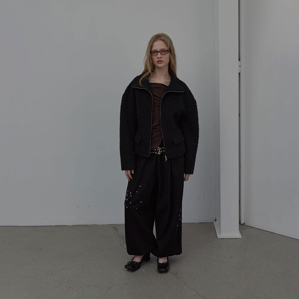 LCDC™ Sparkle Waffle Pants (Black)