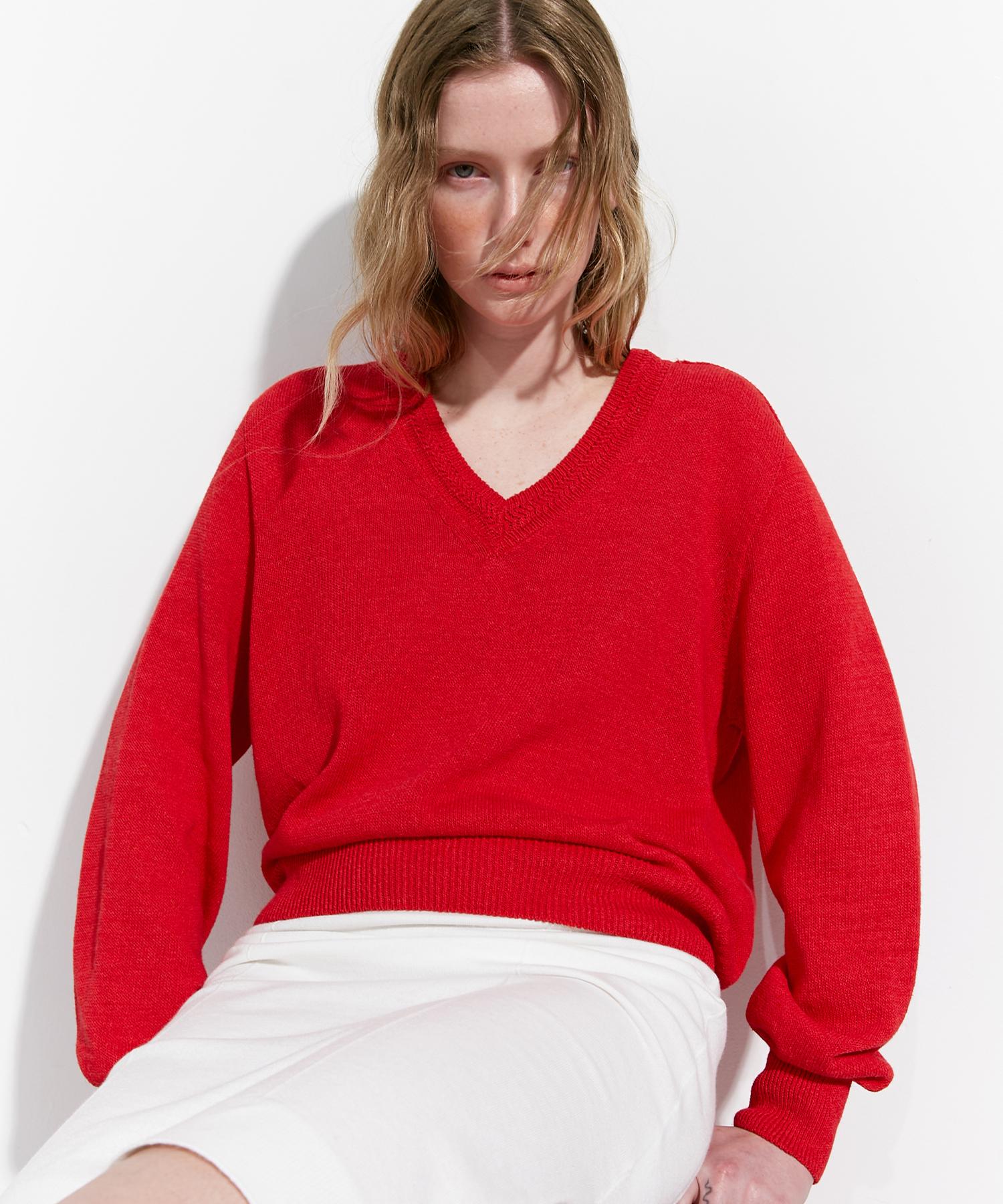 Maggie Signature Cool Pullover (Red) Red