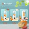 Přenosný osobní mixér s 450ml nádobou, dvourychlostní elektrický odšťavňovač pro smoothie, mléčné koktejly, dobíjecí mixér na drcení ledu pro domácnost, kancelář, cestování