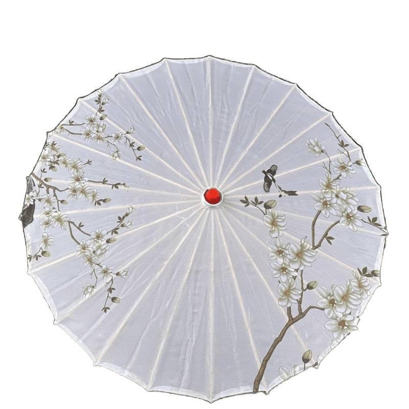 Chinese Traditional Oiled Paper Umbrella for Hanfu Photography, Travel, Costumes, and Children's Dance.