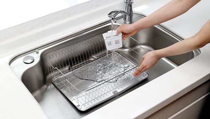 Mitsubishi Electric Dish Dryer Kitchen Dryer Countertop TK-ST30A-H (Stainless Gray)
