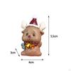 Christmas Figurine Home Decorative Mini Ornament DIY Crafts Micro Landscape Sculpture Miniatures