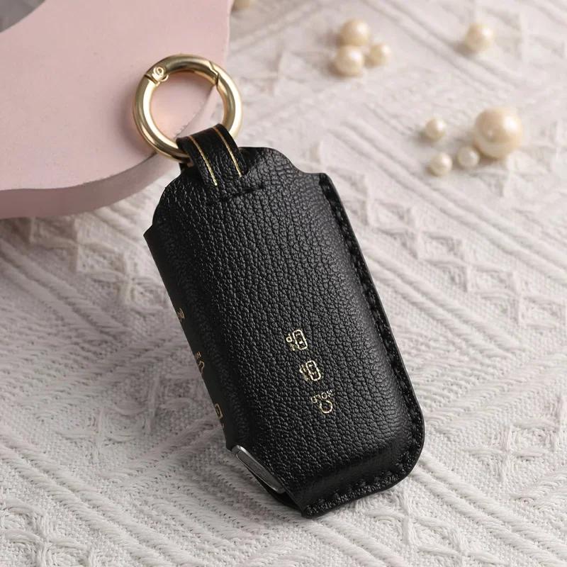Leather Car Key Case Fob Cover for Kia K900 Stinger 2017 2018 2019 2020 2021 Accessories gbnkr30