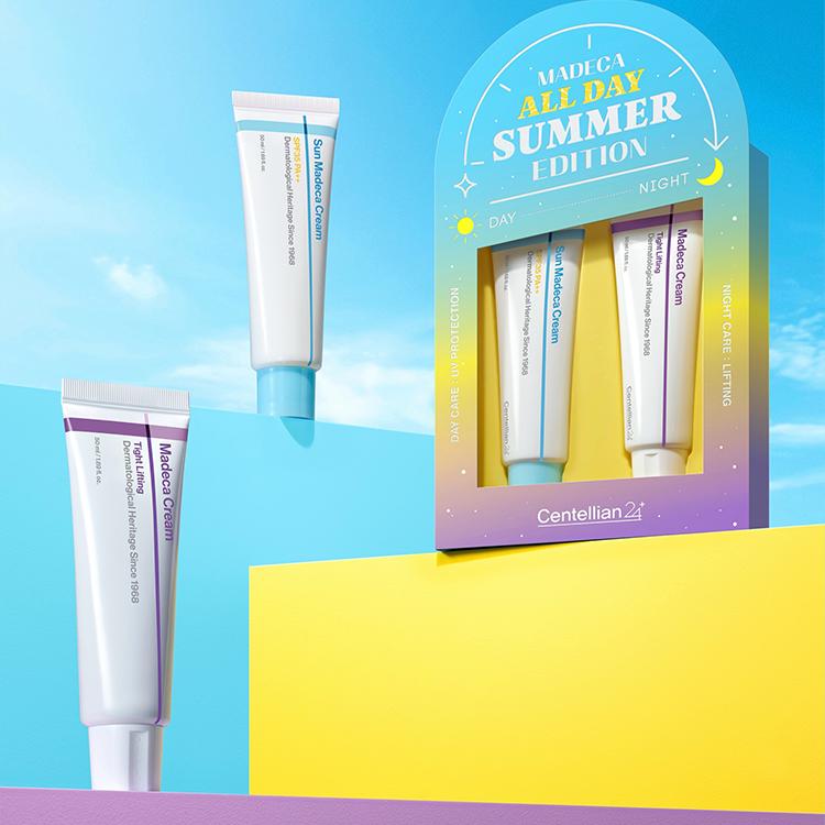Madeca Cream Tight Lifting Special Set Madeca All Day Summer Edition (Madeca Cream Tight Lifting 50ml + SUN Madeca Cream 50ml)
