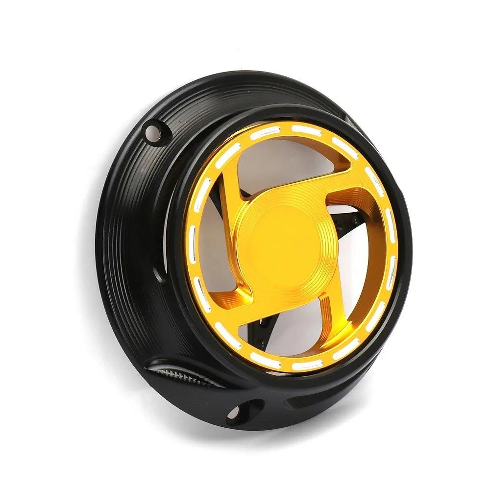 Primavera New Rotating Cooling Motorcycle Accessories CNC Aluminum Engine Fan Cover Fan Cover For Vespa Sprint Primavera 150 125