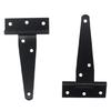 Industrial T Straps Shed Door Hinges set Rustproof Heavy Duty T Hinges set Heavy Duty Metal Hardware for Barns & Fence