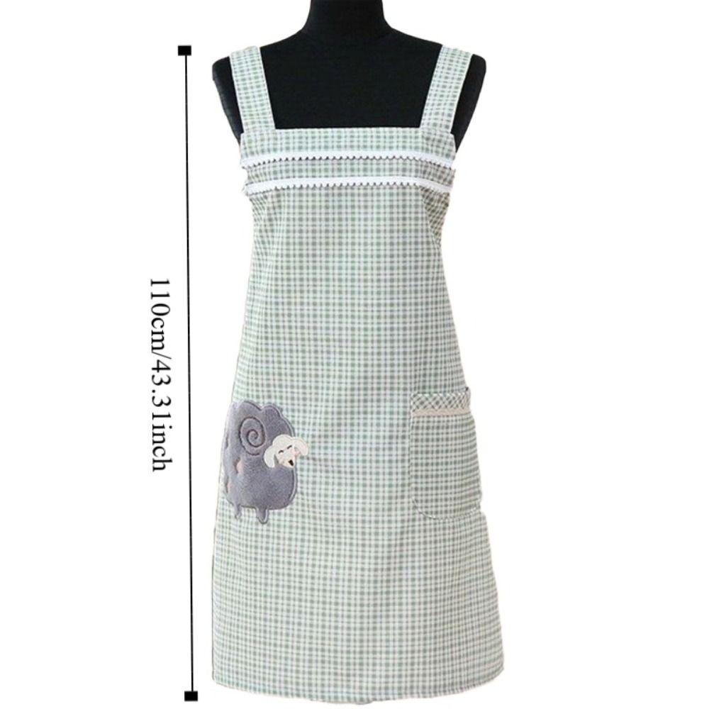 Anti-Oil Stain Kitchen Apron Breathable Cleaning Apron Cute Salon Apron  Home