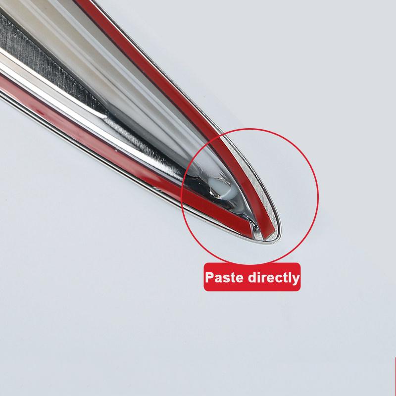 Protectie pentru bara de protectie fata auto ABS pentru acoperirea benzii de colt autocolante pentru Toyota C-HR CHR C HR 2016 2017 2018 Car Styling