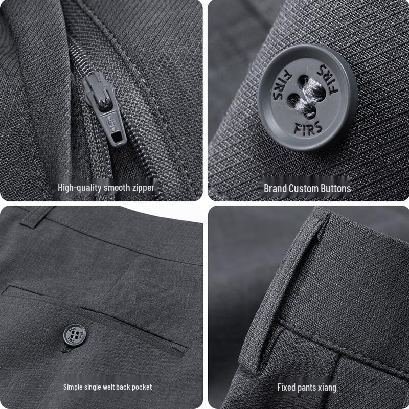 Shanshan Men's Summer Tencel Linen Breathable Casual Pants