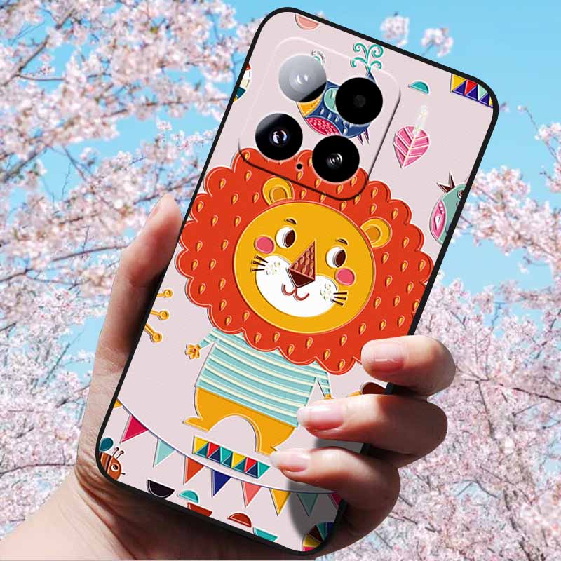 For Xiaomi 15 Pro 5G 6.73"Cases 3D Relief Soft Silicone Cover Retro Embossed for Xiaomi 15 5G Phone Mi 15pro 15 3D Soft TPU Case