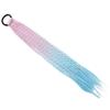 Girls' Colorful Braided Hair Extensions: Ponytails, Wigs, Hair Accessories, and Twisted Rope Ties