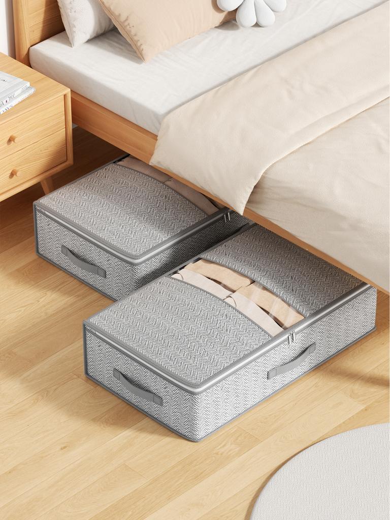 Extra große Aufbewahrungstasche unter dem Bett Kleiderdecke Aufbewahrungstasche Unterbett-Organisationstasche Schlafzimmer Kleiderschrank Organizer