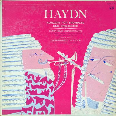 LP Record HERBERT BRAUNIG FRANKFURTER KAMMER Haydn Konzert Fur Trompete Und Orch MMS2101 MUSICAL MASTERP Germany Classical Used