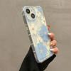 Hot Selling Colorful Flowers Phone Case for Iphone 14 Pro Max Shockproof Transparent Case for iPhone 15 Plus 14 13 Pro 12 11