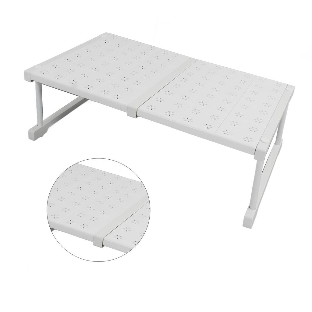 Expandable Closet Shelf Storage Rack Easy To Install High Load Bearing Capacity Space Saving Cabinet Storage Shelf for