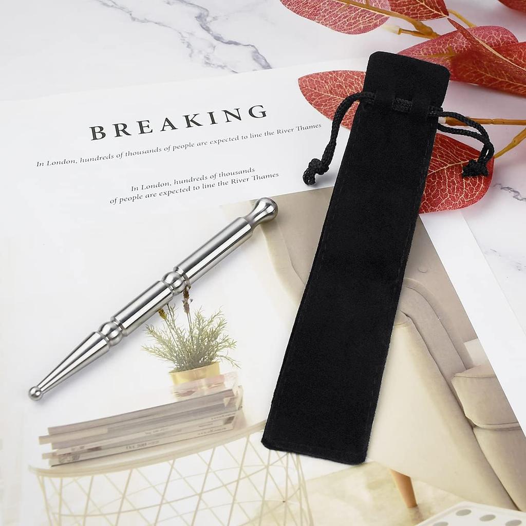 Stainless Steel Acupressure Stick for and Other Beauty Washable and Face, Nose, Treatments. Portable.