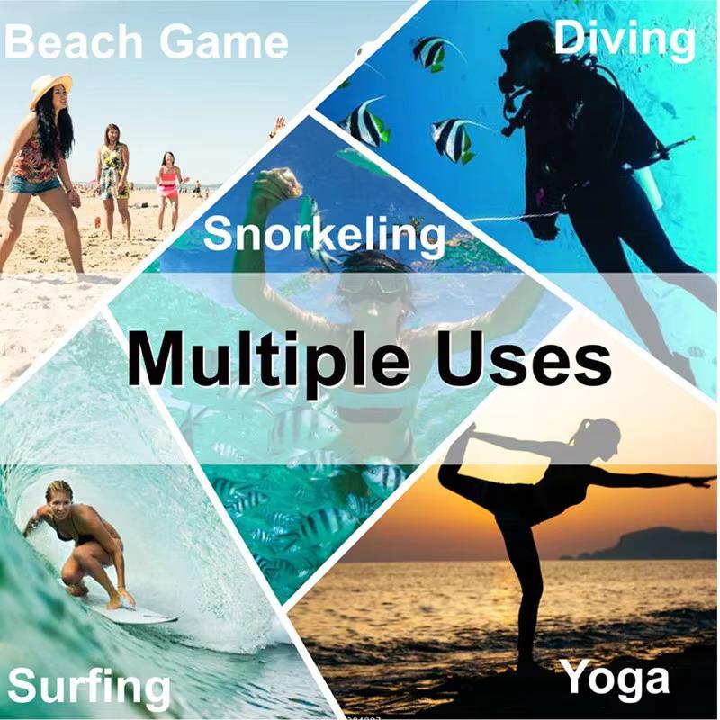 Chaussures d'eau plates confortables pour hommes et femmes, séchage rapide, pantoufles de plage pour hommes, chaussures pour la natation, chaussures de plage pour la plongée