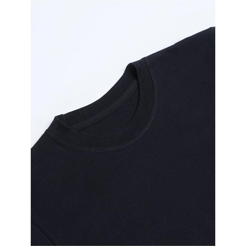 Herren-T-Shirt aus gewaschener Baumwolle mit Retro-Tanzskelett-Print - Lässiges Kurzarm-T-Shirt für Fitnessstudio, Outdoor & Partys - Maschinenwaschbares Sommeroberteil