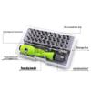 Set di Cacciaviti 32-in-1 per Riparazioni Domestiche, Cellulari, Laptop - a Taglio, a Croce, Torx