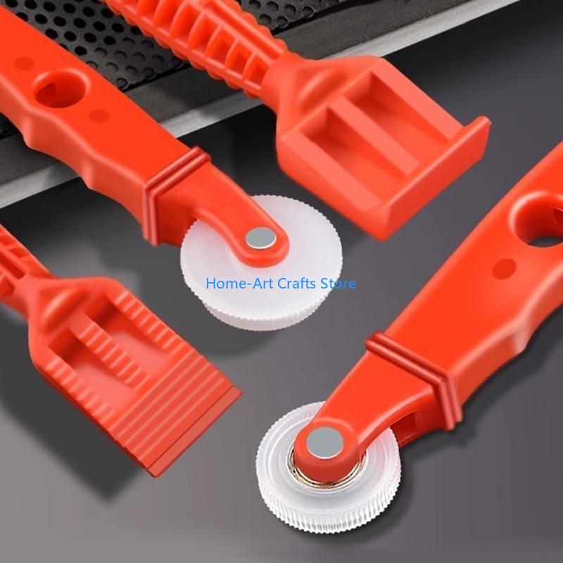 Y3NA Set of 2Convenient Screen Rolling Tool Glazing Shovel Spline Roller Window Installation Tool Improve Seal Performances