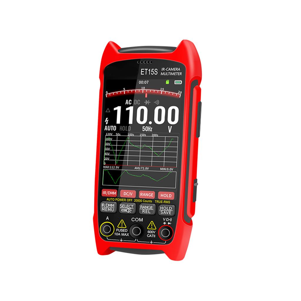 Thermal Imaging Multimeter Handheld Multimeter 3.5inches 320 * 480 Display 25Hz 50.0 degrees (H) * 37.2 degrees (V) FOV
