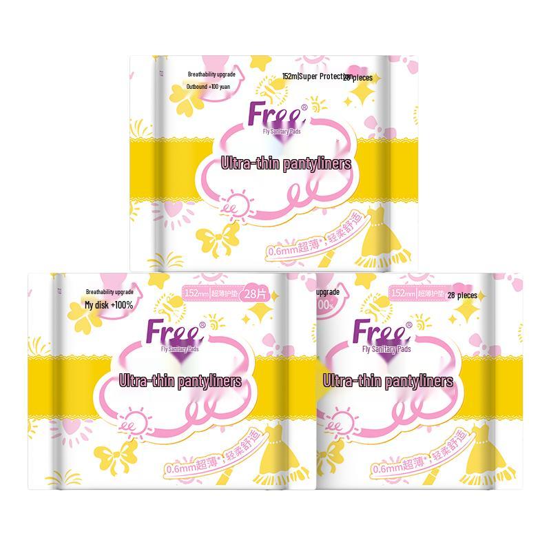 FREE Ultra-Thin Cotton Soft Sanitary Pads & Panty Liners