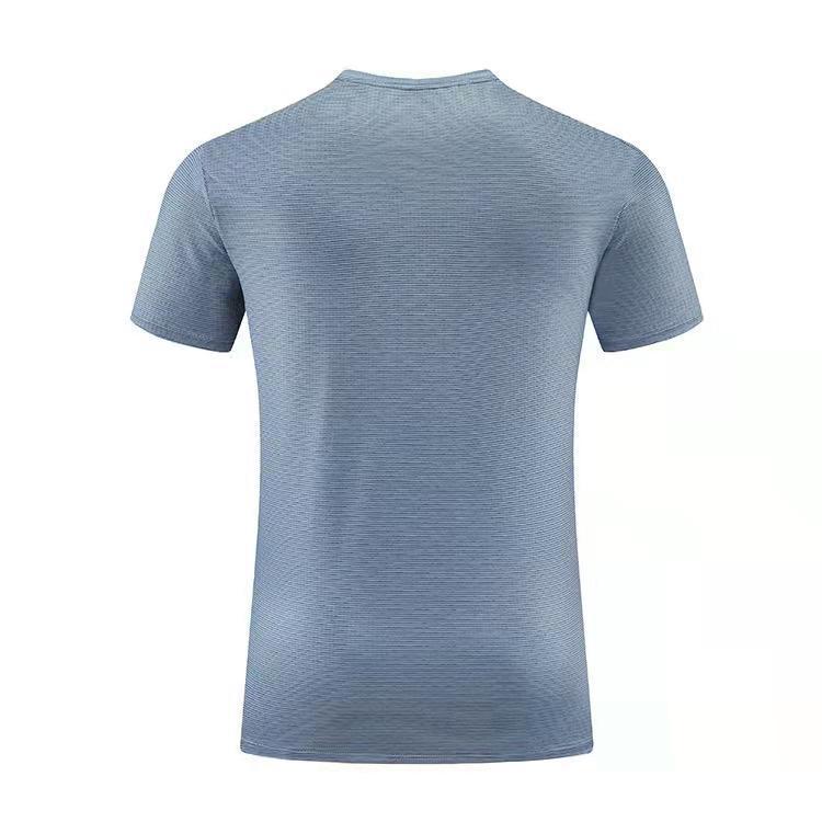 2024 European Men's Quick-Dry Short Sleeve Sports T-Shirt - Summer Fitness & Casual Running Top