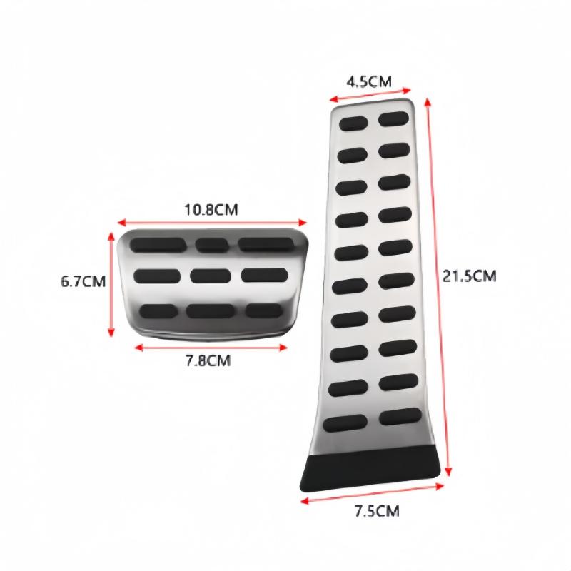 AT MT For Hyundai Sonata Santa Fe Tucson IX35 I40 Elantra for Kia Sorento Sportage Optima K3 K5 2010-2015 Steel Car Pedal Cover