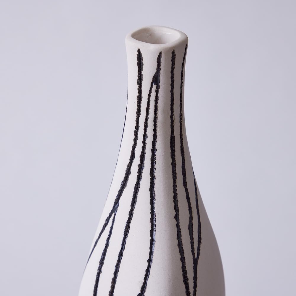 PATINA Ceramic Flower 50cm Vase Large Vase Vase, Object, Tall, TACP001W,