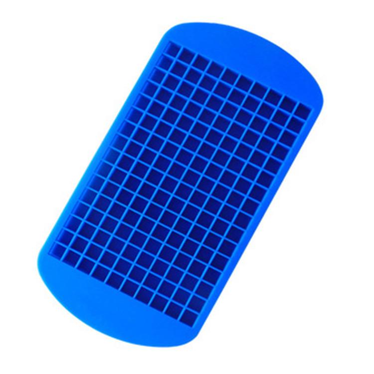Crushed Silicone Mini Ice Cube Trays Easy Release Small Ice Cube Flexible Stackable Durable Mold BPA Free