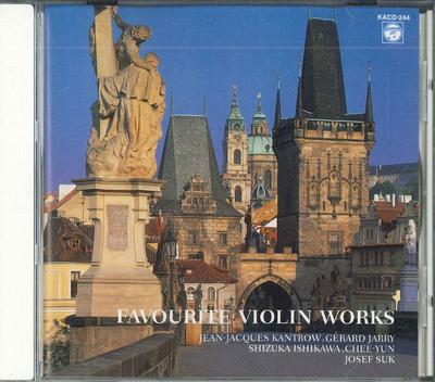 CD DIVERS - ŒUVRES PRÉFÉRÉES POUR VIOLON KACD244 NIPPON CLUMBIA Japon Obi Classique Occasion
