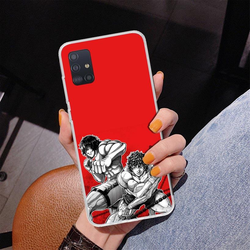Baki the Grappler Original Anime Phone Case For Samsung Galaxy A52 A32 A22 A12 A51 A31 A50S A30S A20S A10S Note 20 Ultra 10 Plus