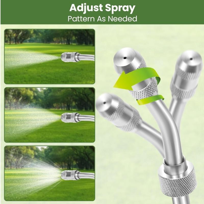 Hocheffizienter Teleskop-Wassersprühdüsenaufsatz 12 bis 29 Zoll für Hochdruckreinigung Außenreinigung Bewässerung